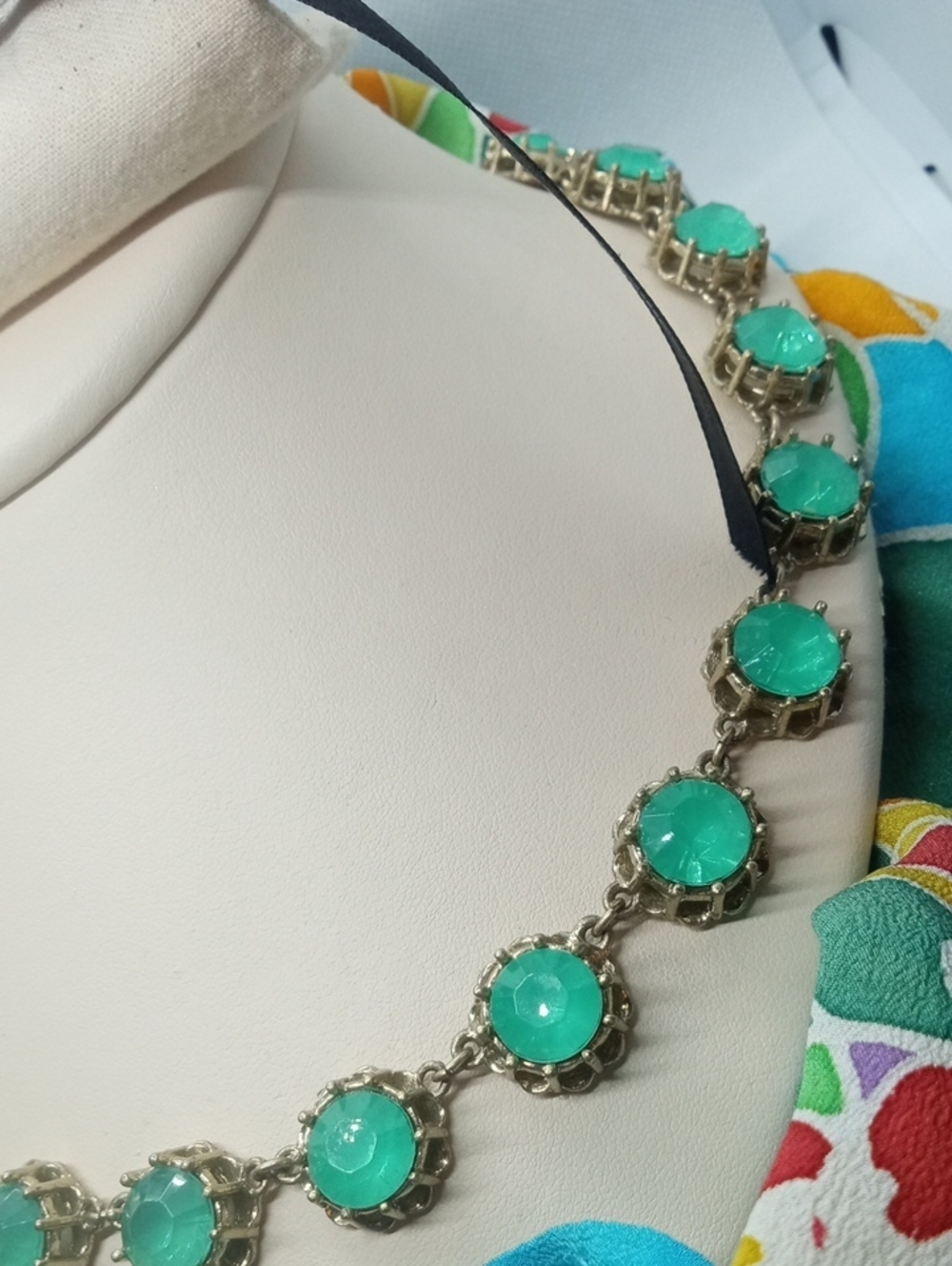J.CREW ROUND FACETTED NECKLACE - Picture 5 of 13